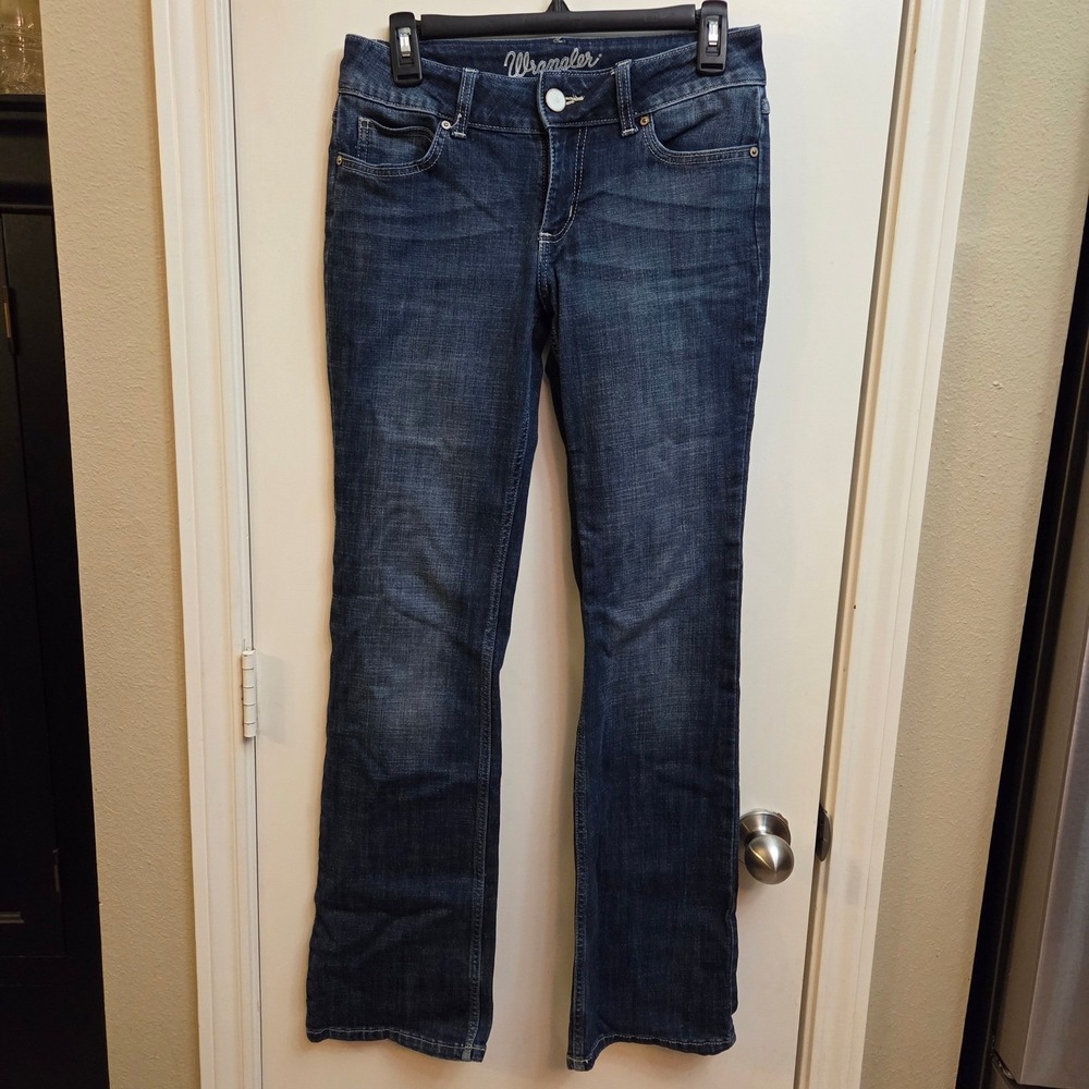 Wrangler Women's Boot Cut Jeans Dark Wash Size 5x34